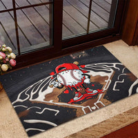 Baseball Drip Icecream Rubber Doormat Boy Valentine Day Melting Cream Pattern