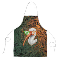 Vintage American White Ibis Apron Miami Sunglasses Artistic Tribal Wave Pattern