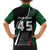 Pakistan Cricket Family Matching Off Shoulder Maxi Dress and Hawaiian Shirt Sporty Style with Flag Colors & Player Illustration