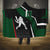 Pakistan Cricket Hooded Blanket Sporty Style with Flag Colors & Player Illustration