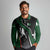 Pakistan Cricket Long Sleeve Polo Shirt Sporty Style with Flag Colors & Player Illustration