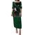 Pakistan Cricket Puletasi Sporty Style with Flag Colors & Player Illustration