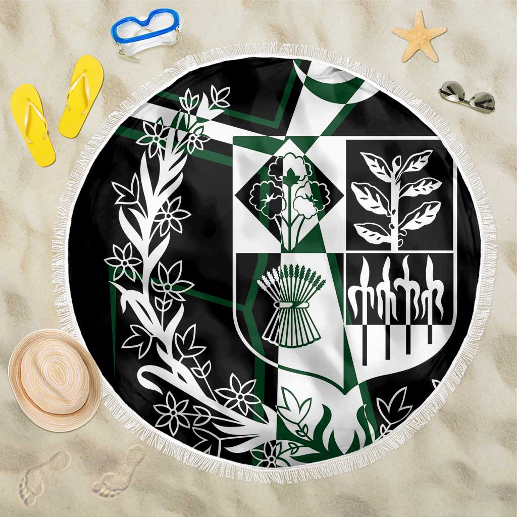 Pakistan Emblem Beach Blanket Eagle-Shaped Design with National Symbol