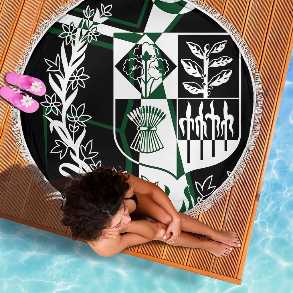 Pakistan Emblem Beach Blanket Eagle-Shaped Design with National Symbol