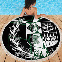 Pakistan Emblem Beach Blanket Eagle-Shaped Design with National Symbol