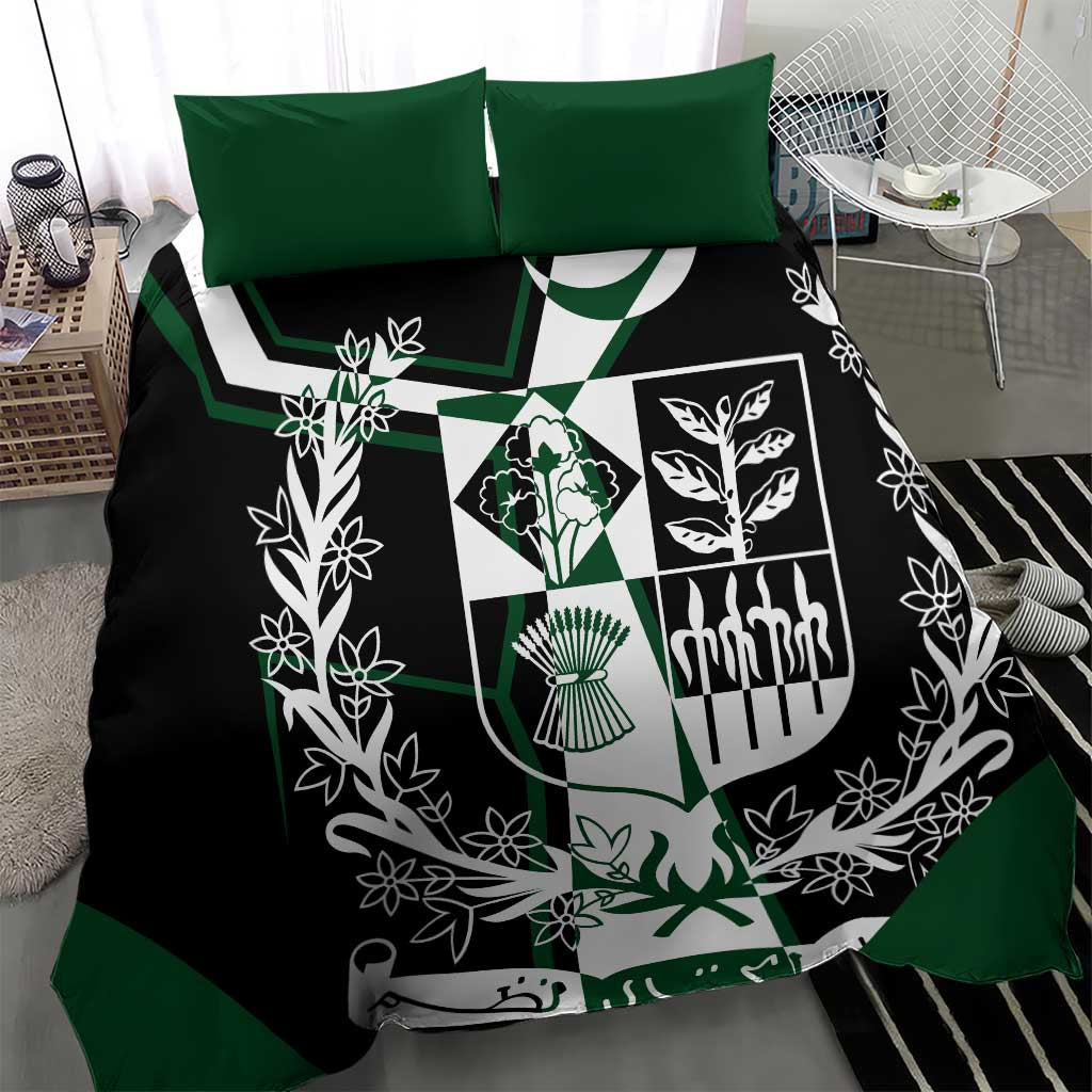 Pakistan Emblem Bedding Set Eagle-Shaped Design with National Symbol