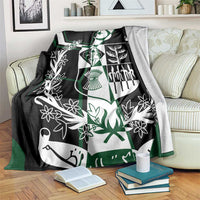 Pakistan Emblem Blanket Eagle-Shaped Design with National Symbol
