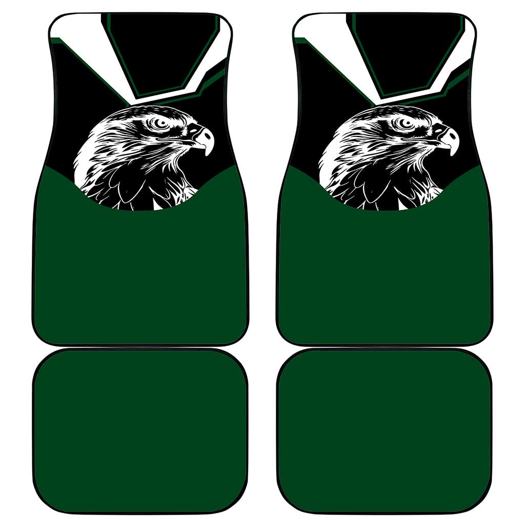 Pakistan Emblem Car Mats Eagle-Shaped Design with National Symbol