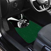 Pakistan Emblem Car Mats Eagle-Shaped Design with National Symbol