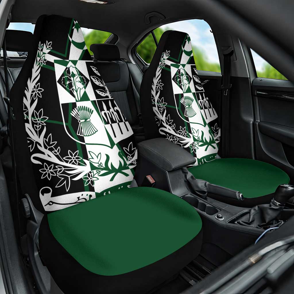 Pakistan Emblem Car Seat Cover Eagle-Shaped Design with National Symbol