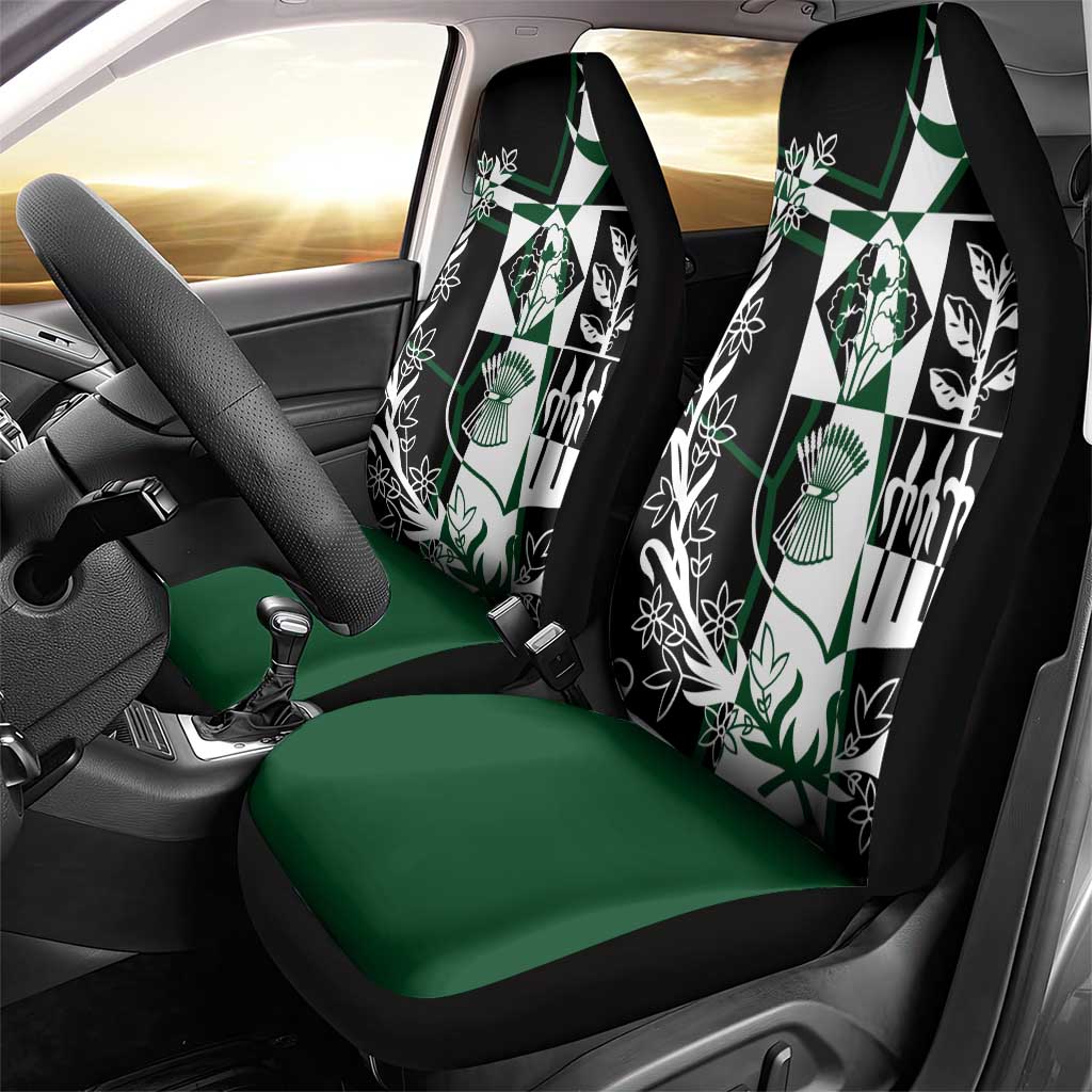 Pakistan Emblem Car Seat Cover Eagle-Shaped Design with National Symbol