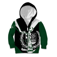 Pakistan Emblem Kid Hoodie Eagle-Shaped Design with National Symbol