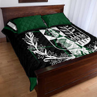 Pakistan Emblem Quilt Bed Set Eagle-Shaped Design with National Symbol