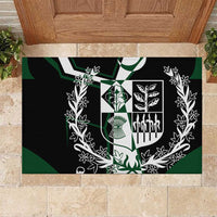 Pakistan Emblem Rubber Doormat Eagle-Shaped Design with National Symbol