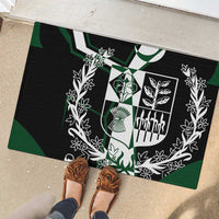 Pakistan Emblem Rubber Doormat Eagle-Shaped Design with National Symbol