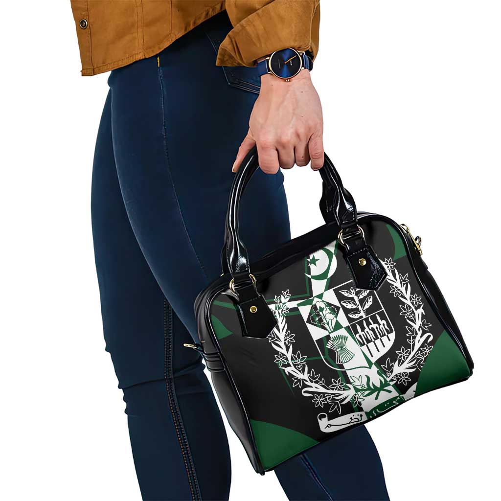 Pakistan Emblem Shoulder Handbag Eagle-Shaped Design with National Symbol