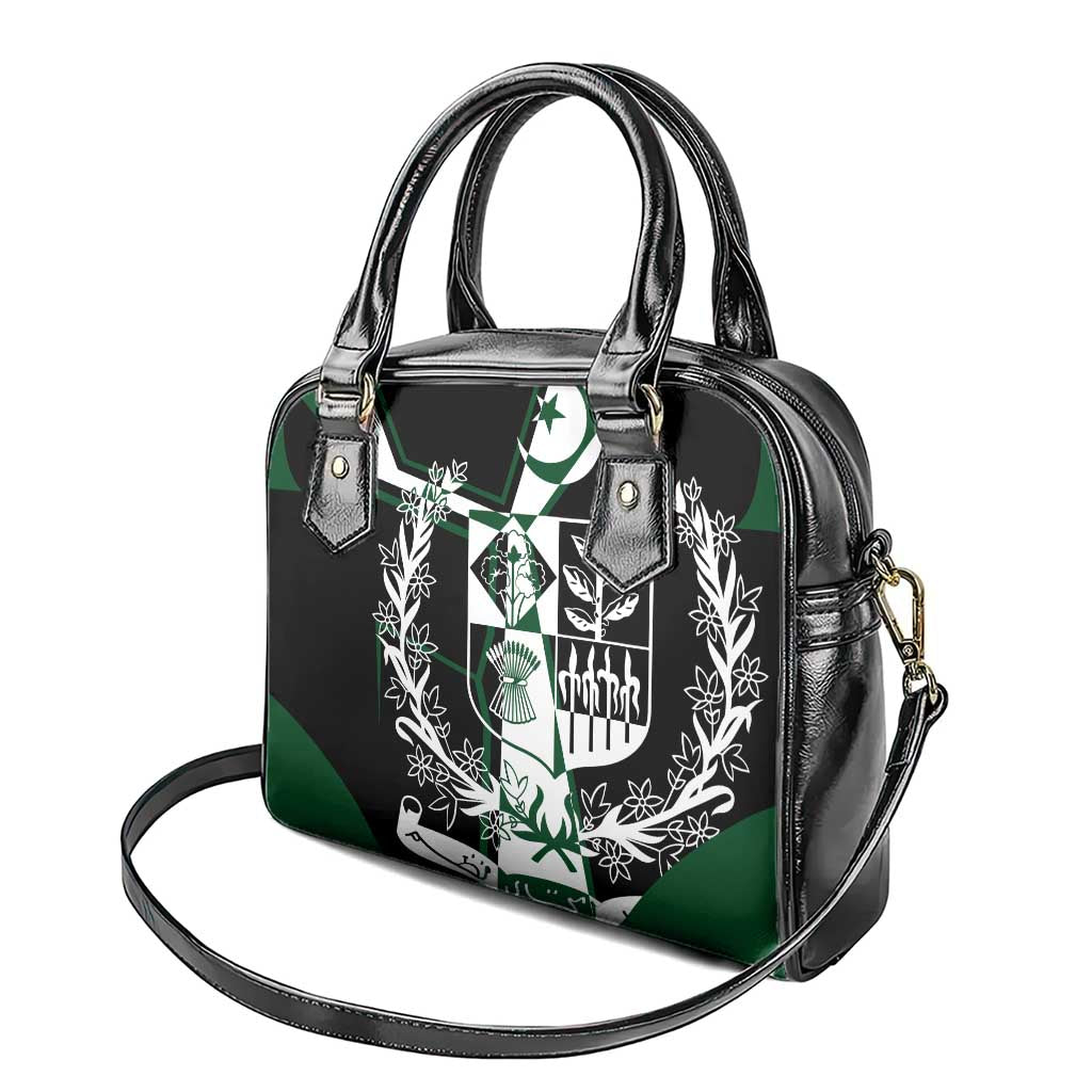 Pakistan Emblem Shoulder Handbag Eagle-Shaped Design with National Symbol