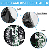 Pakistan Emblem Spare Tire Cover Eagle-Shaped Design with National Symbol