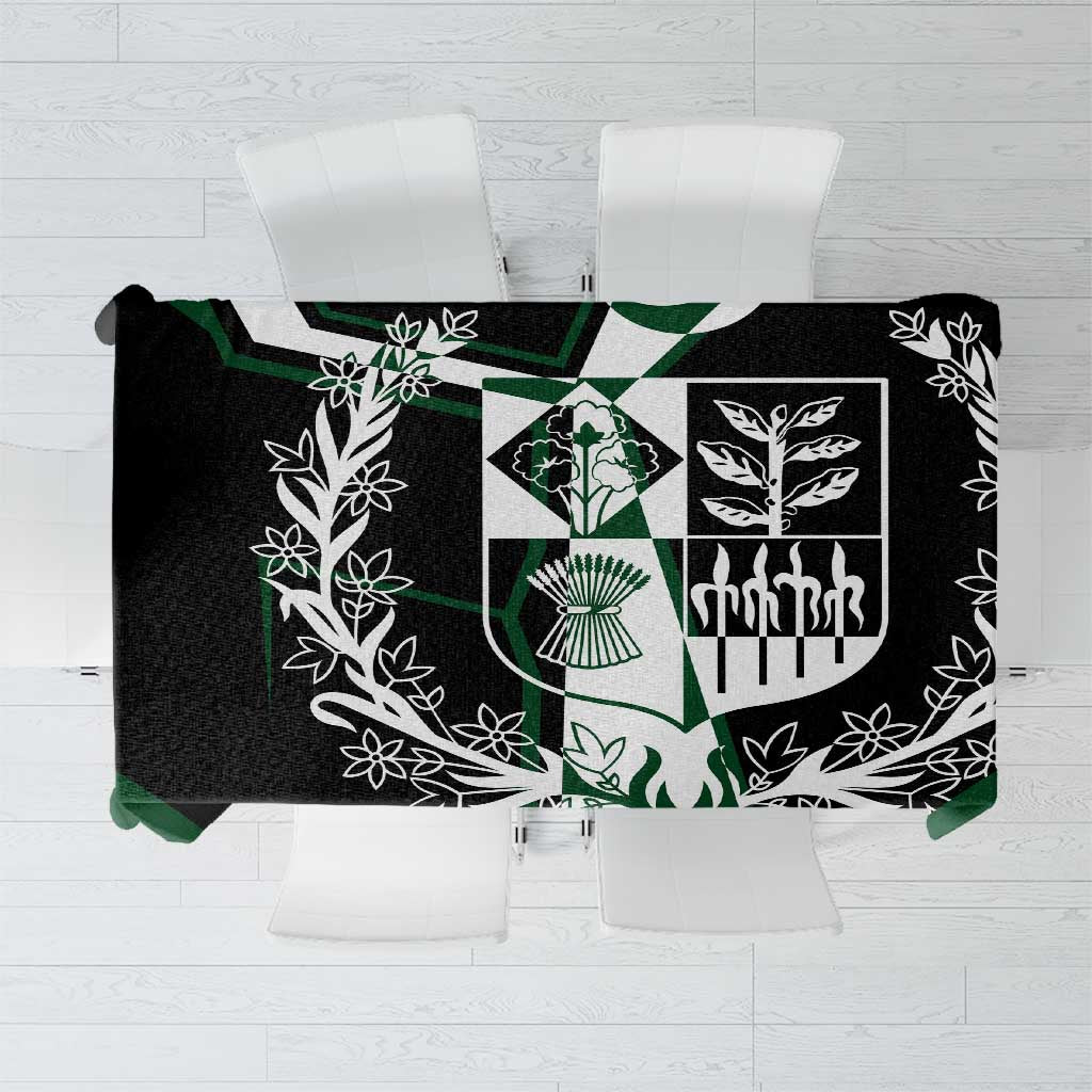 Pakistan Emblem Tablecloth Eagle-Shaped Design with National Symbol