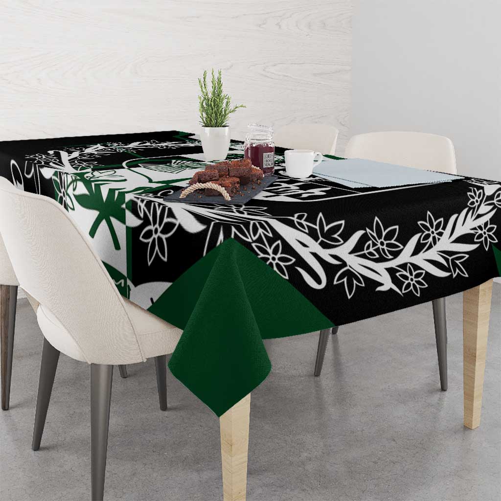Pakistan Emblem Tablecloth Eagle-Shaped Design with National Symbol