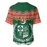 Pakistan Truck Art Baseball Jersey National Emblem & Traditional Patterns