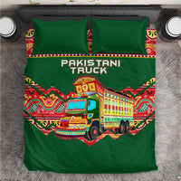 Pakistan Truck Art Bedding Set National Emblem & Traditional Patterns