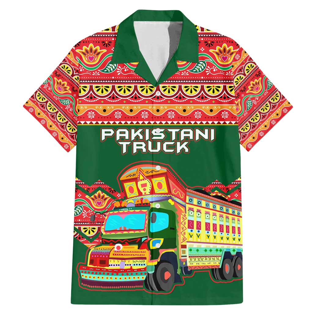 Pakistan Truck Art Family Matching Mermaid Dress and Hawaiian Shirt National Emblem & Traditional Patterns