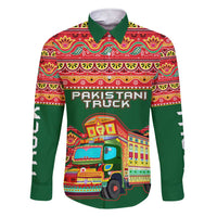 Pakistan Truck Art Family Matching Short Sleeve Bodycon Dress and Hawaiian Shirt National Emblem & Traditional Patterns