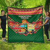 Pakistan Truck Art Quilt National Emblem & Traditional Patterns