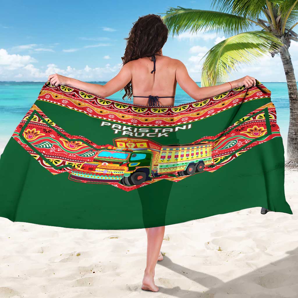 Pakistan Truck Art Sarong National Emblem & Traditional Patterns
