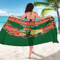 Pakistan Truck Art Sarong National Emblem & Traditional Patterns