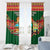 Pakistan Truck Art Window Curtain National Emblem & Traditional Patterns
