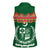 Pakistan Truck Art Women Sleeveless Polo Shirt National Emblem & Traditional Patterns