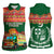 Pakistan Truck Art Women Sleeveless Polo Shirt National Emblem & Traditional Patterns