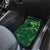 Pakistan Cricket Car Mats Sporty Style with Flag Stars & Player Illustration
