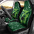 Pakistan Cricket Car Seat Cover Sporty Style with Flag Stars & Player Illustration
