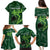 Pakistan Cricket Family Matching Puletasi and Hawaiian Shirt Sporty Style with Flag Stars & Player Illustration