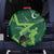 Pakistan Cricket Spare Tire Cover Sporty Style with Flag Stars & Player Illustration