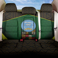 Mali Map Back Car Seat Cover National Emblem & Cultural Pattern Design