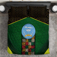 Mali Map Bedding Set National Emblem & Cultural Pattern Design