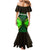 Mali Map Family Matching Mermaid Dress and Hawaiian Shirt National Emblem & Cultural Pattern Design
