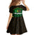 Mali Map Family Matching Summer Maxi Dress and Hawaiian Shirt National Emblem & Cultural Pattern Design