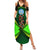 Mali Map Family Matching Summer Maxi Dress and Hawaiian Shirt National Emblem & Cultural Pattern Design