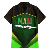 Mali Map Hawaiian Shirt National Emblem & Cultural Pattern Design
