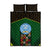 Mali Map Quilt Bed Set National Emblem & Cultural Pattern Design