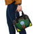 Mali Map Shoulder Handbag National Emblem & Cultural Pattern Design