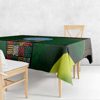 Mali Map Tablecloth National Emblem & Cultural Pattern Design