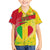 Mali Map Family Matching Summer Maxi Dress and Hawaiian Shirt Heart-Inspired Design with National Flag Colors