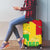 Mali Map Luggage Cover Heart-Inspired Design with National Flag Colors