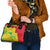 Mali Map Shoulder Handbag Heart-Inspired Design with National Flag Colors